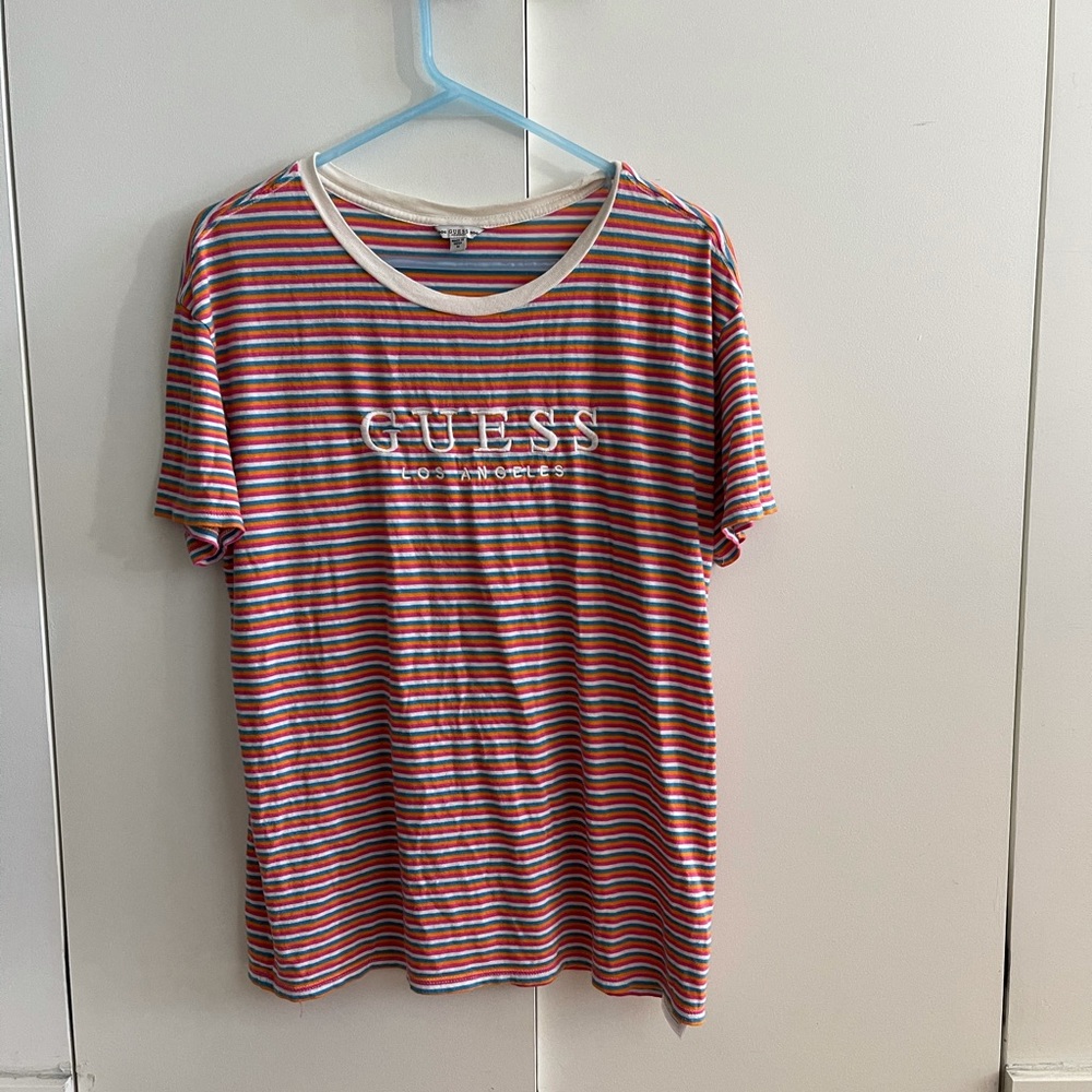 Guess striped tee